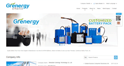 Desktop Screenshot of grebattery.com